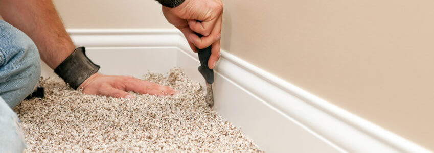A Beginners Guide To Fitting Carpet, How To Cut Carpet Around Pipes